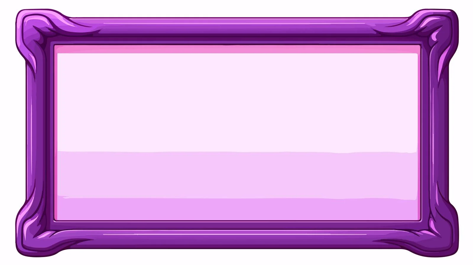 Amusing Purple Picture Frame — free download from Dotvec