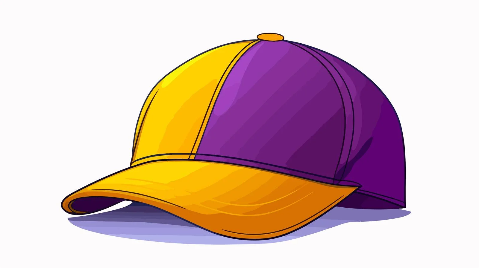 Colorful Sport Hat Vector Illustration — free download from Dotvec
