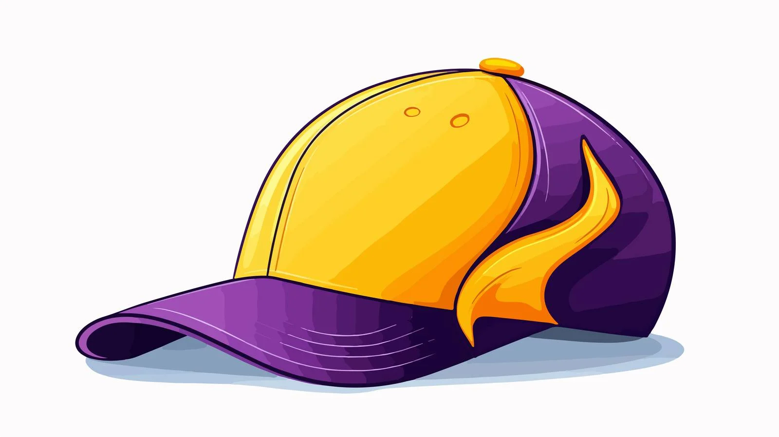 Colorful Sport Hat Vector Illustration — free download from Dotvec