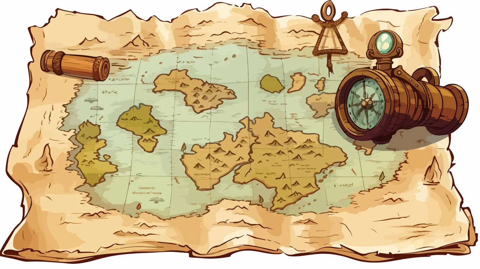 Adventure Equipment Vector Illustration — free download from Dotvec