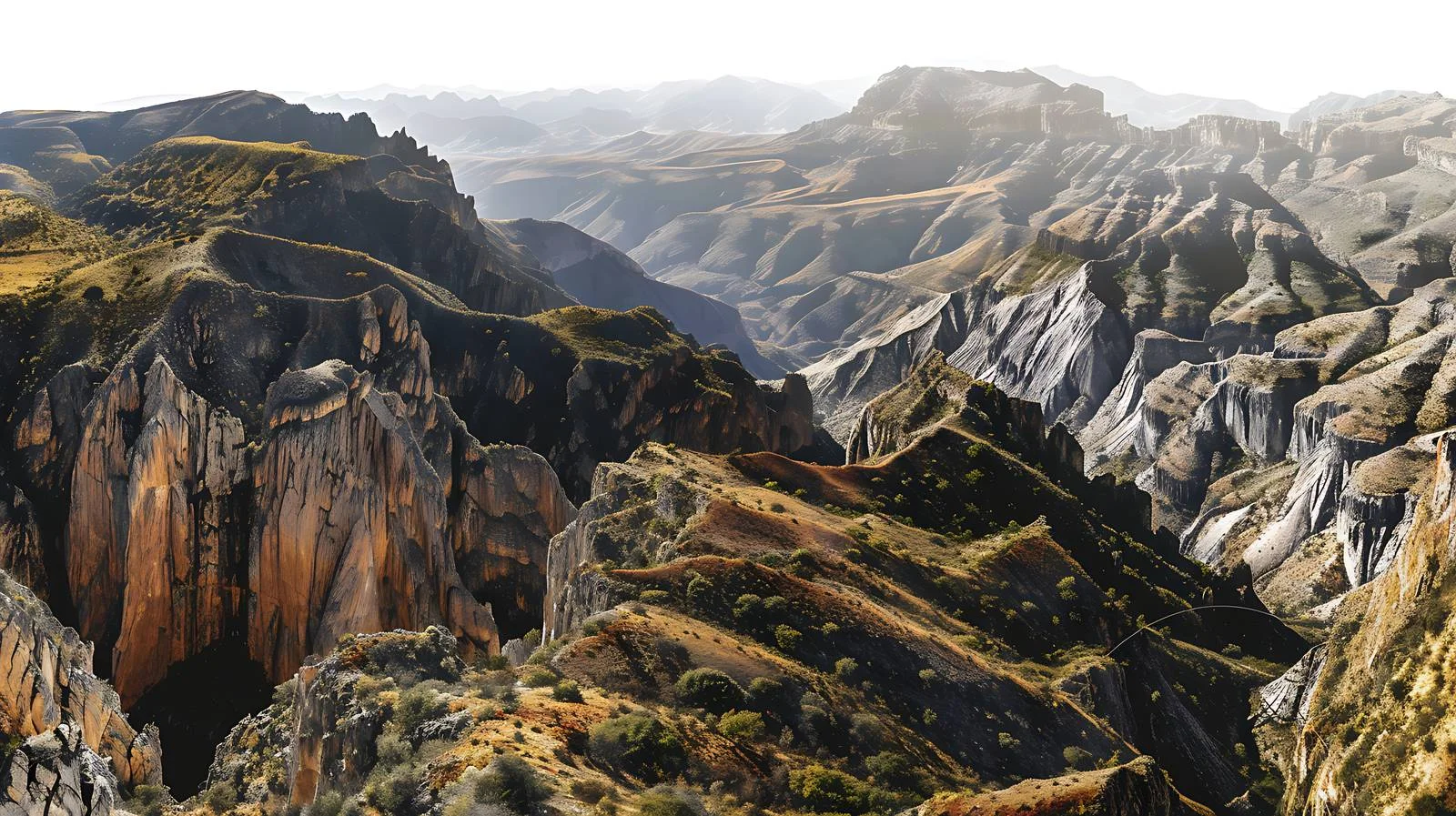 Copper Canyon Chihuahua Mexico Isolated White — free download from Dotvec