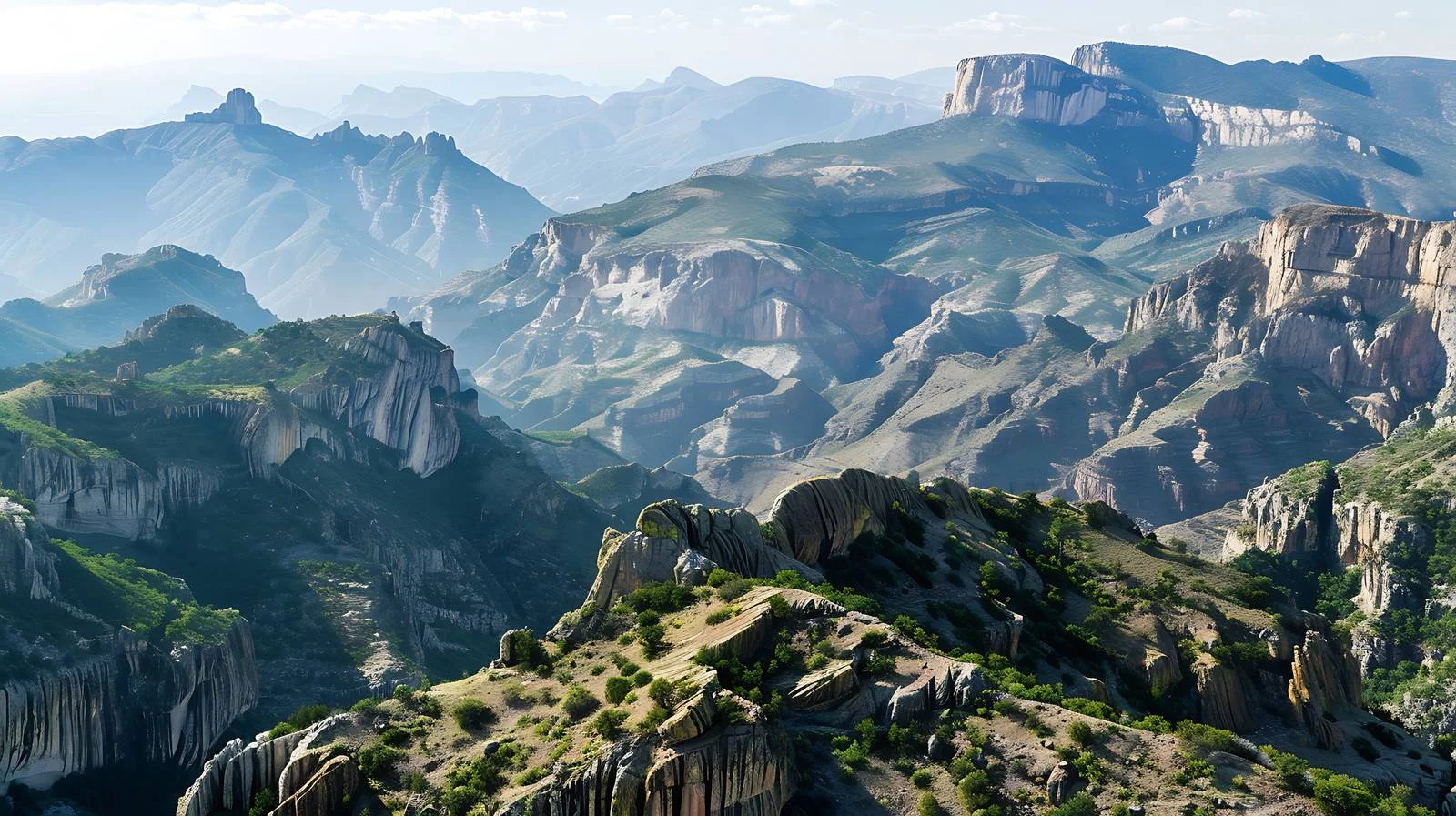 Scenic Copper Canyon Chihuahua Mexico View — free download from Dotvec