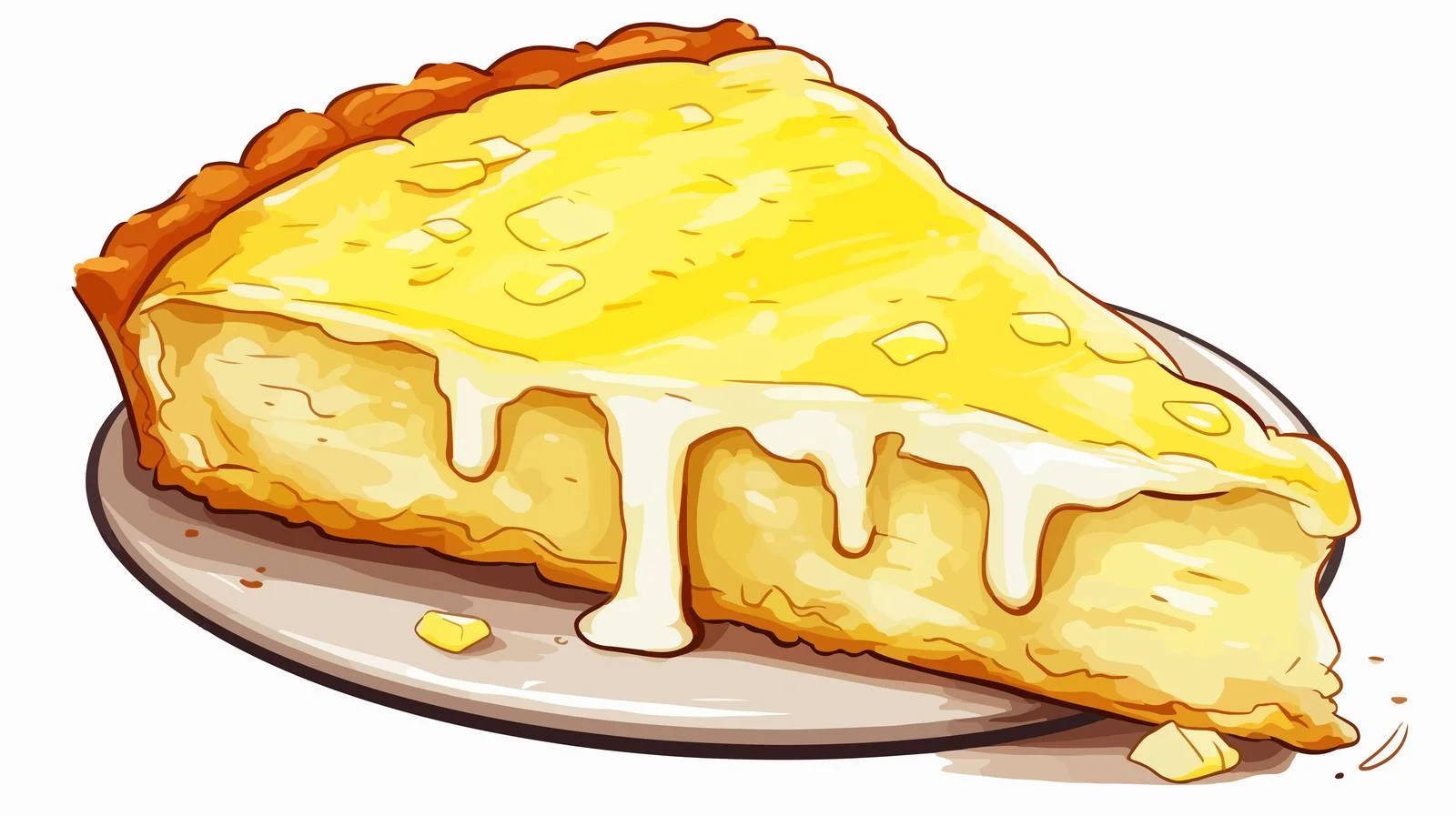 Latin American Corn Pie Sketch — free download from Dotvec