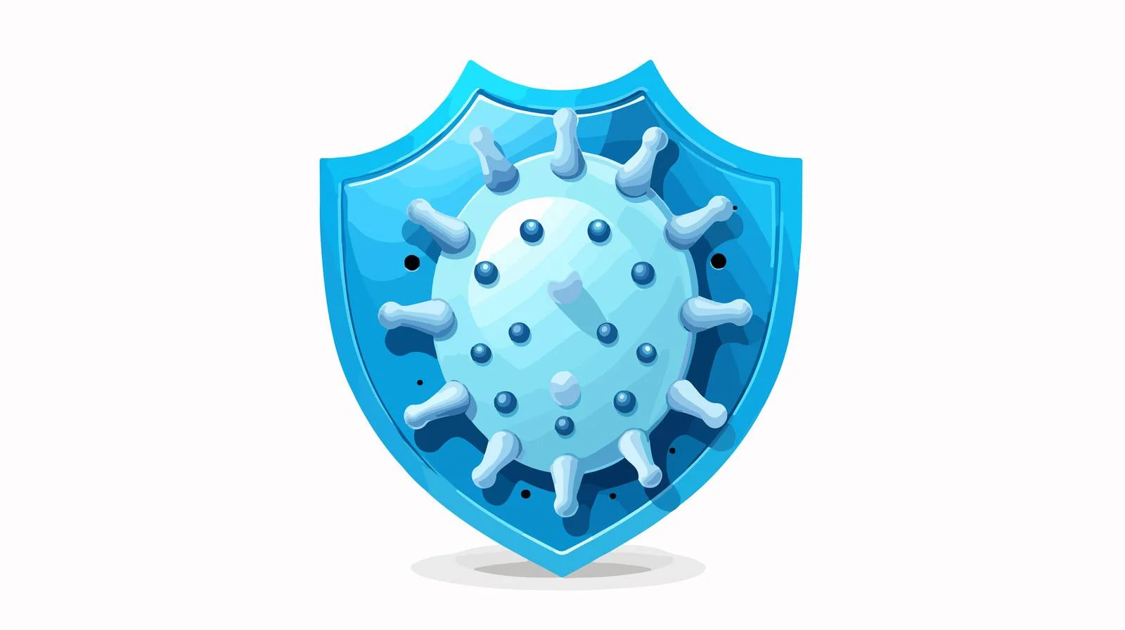 Virus Shield Icon for Coronavirus Protection — free download from Dotvec