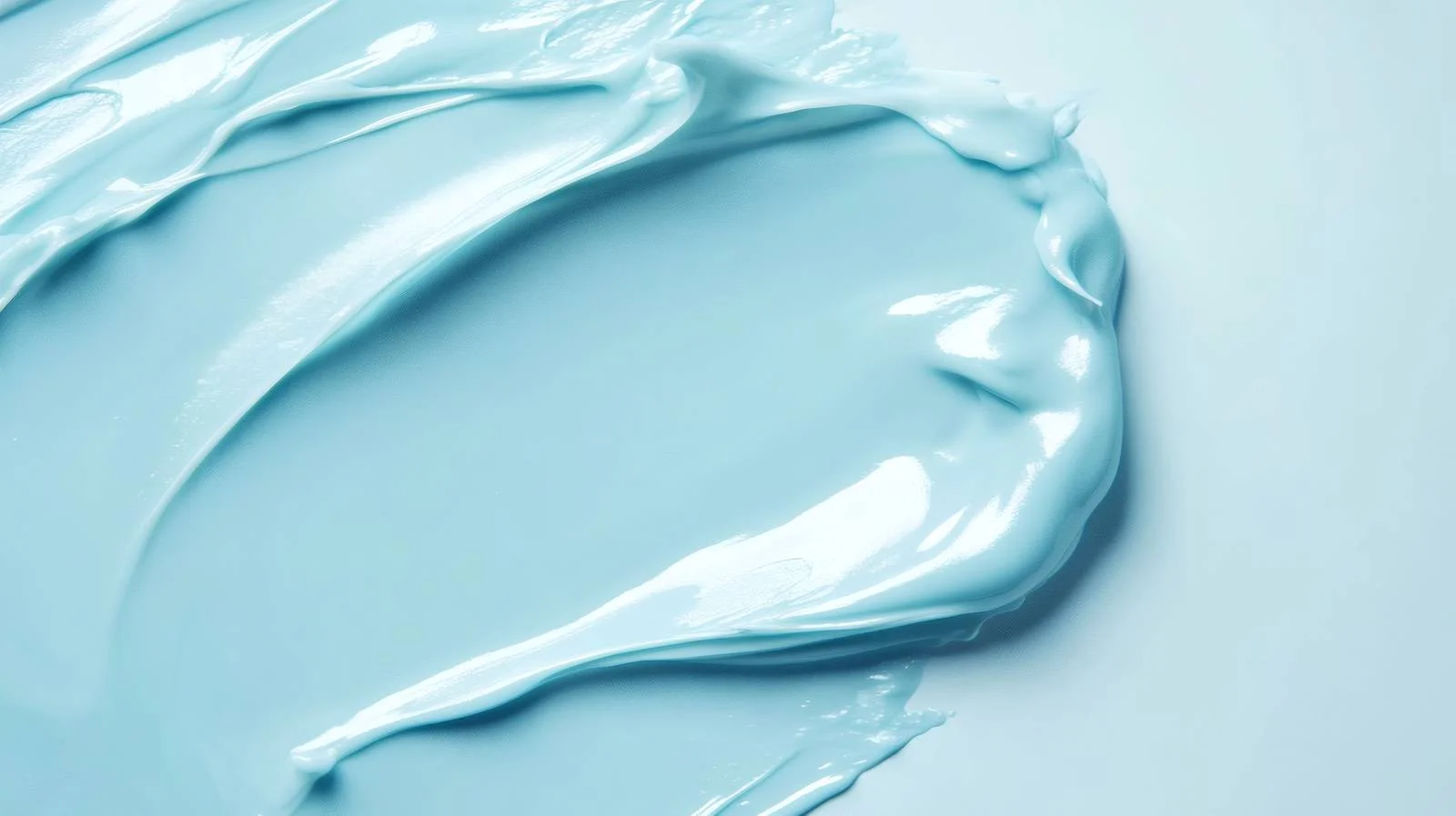 Luxurious Cosmetic Gel on Blue Background — free download from Dotvec