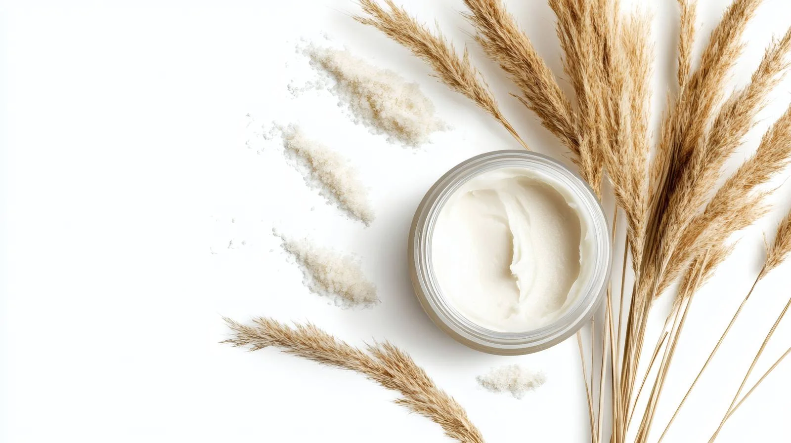 Luxurious Cosmetic Cream with Pampas Grass — free download from Dotvec