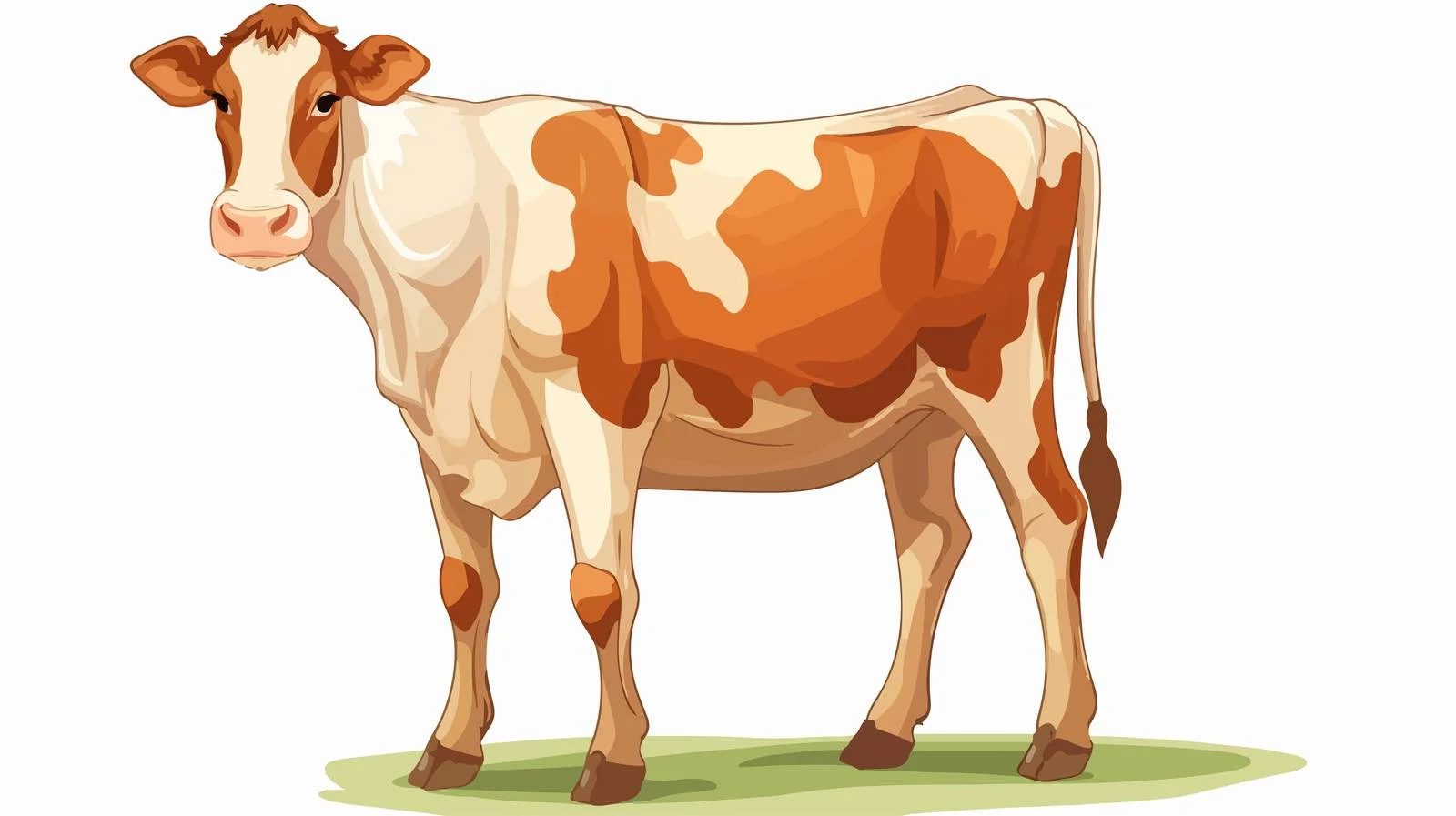Hand-Drawn Cow Sketch for Farming — free download from Dotvec