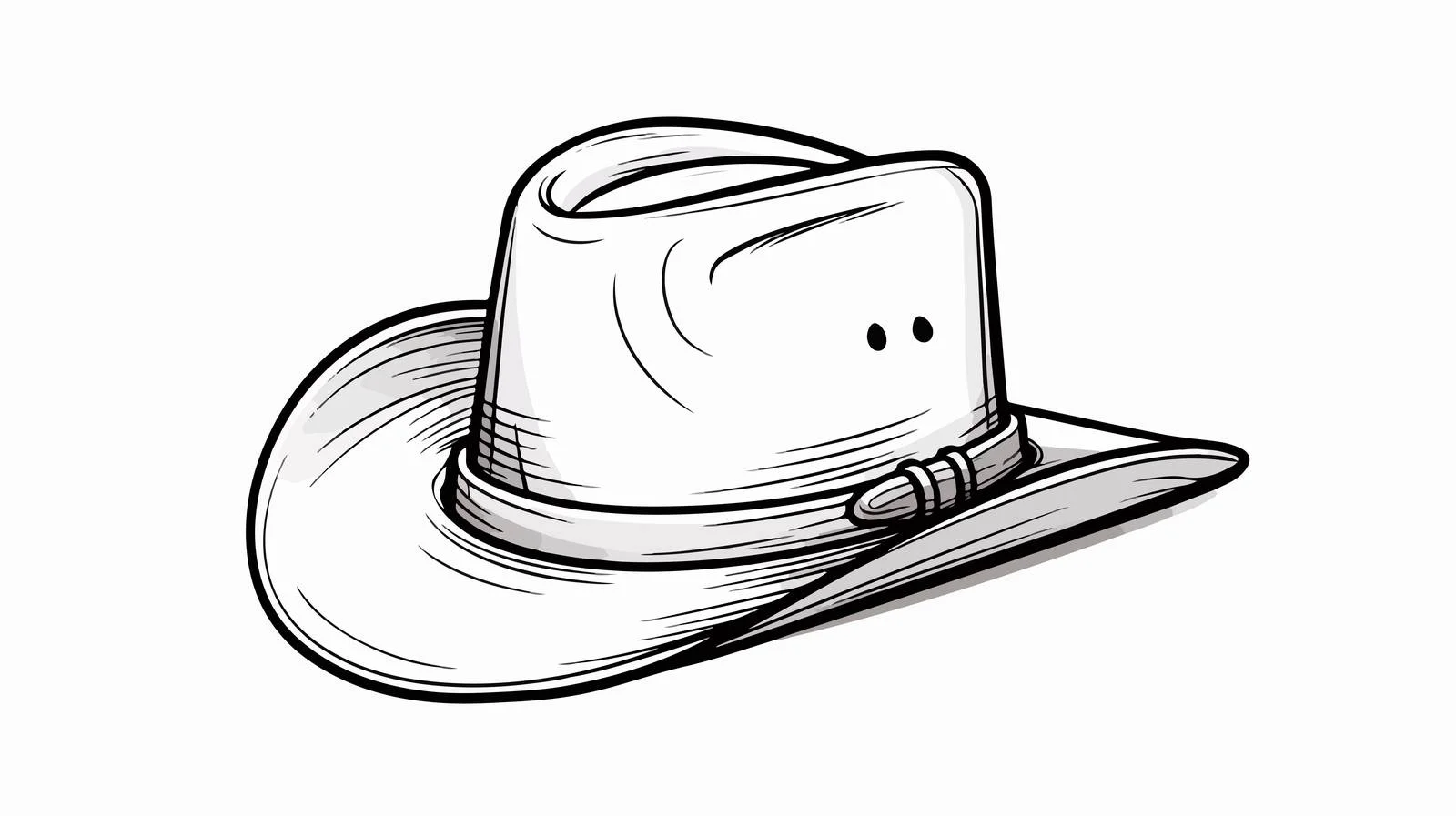 Cowboy Farmer Sketch Doodle Style — free download from Dotvec