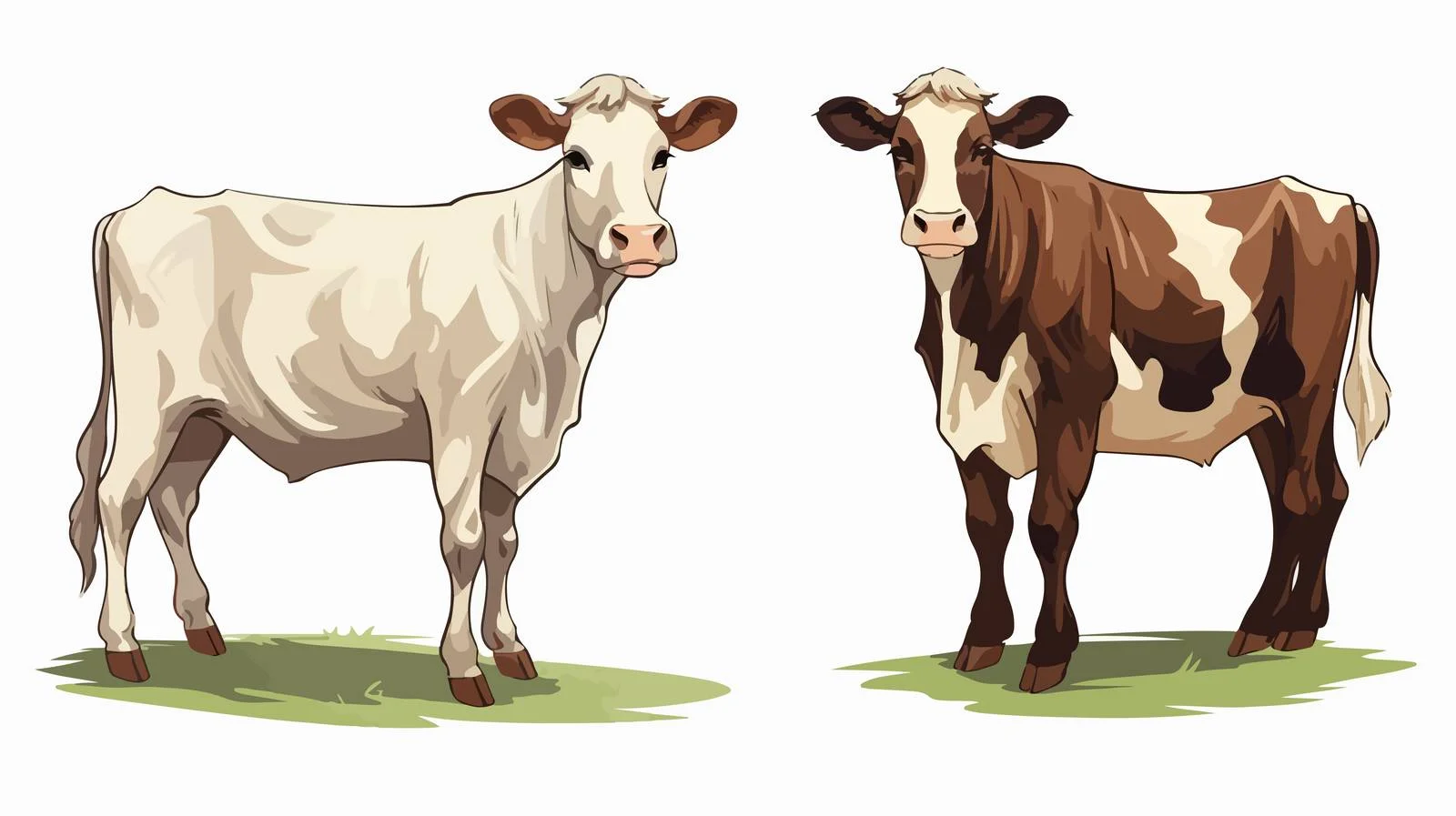 Doodle Style Cows Sketch Illustration — free download from Dotvec