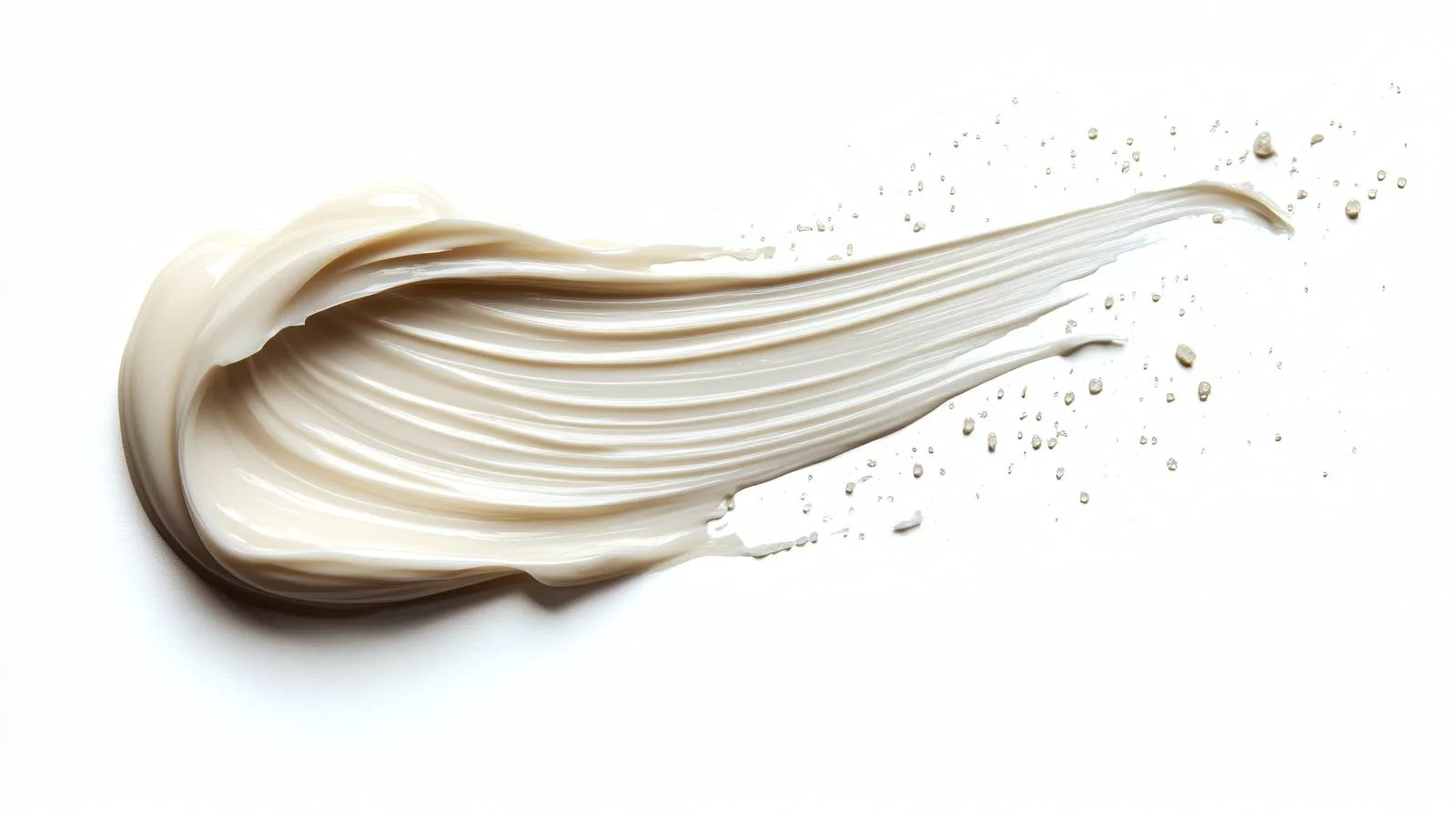 Luxurious Hair Balm Swatch on White — free download from Dotvec