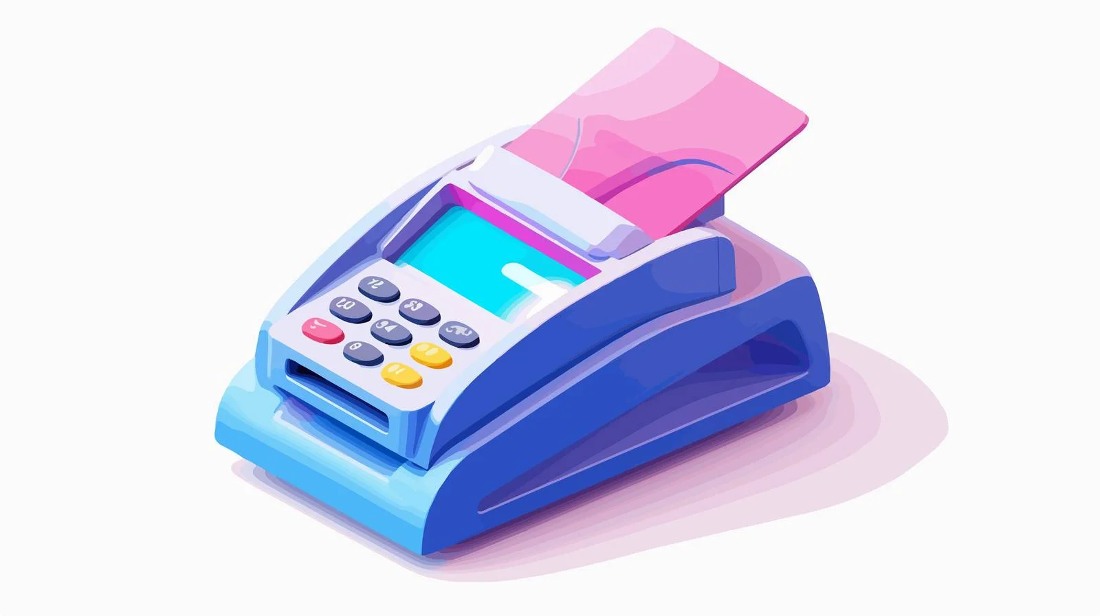 Online Payment 3D Icon – free swipe image from Dotvec