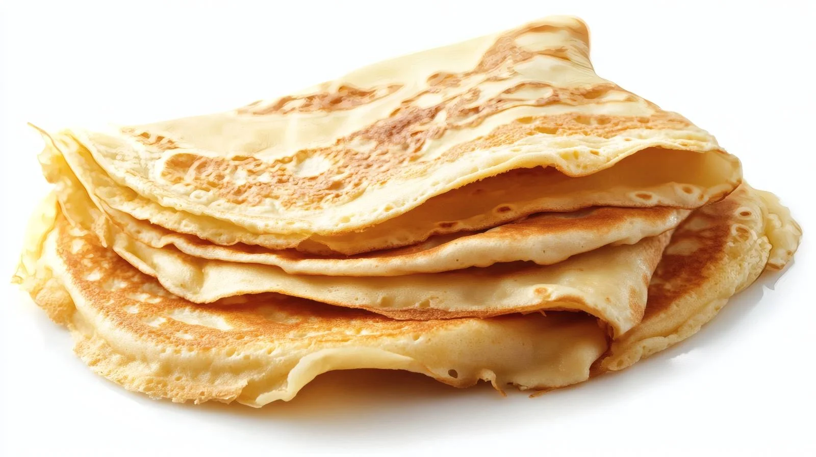 Delicious Crepes on White Background Display — free download from Dotvec