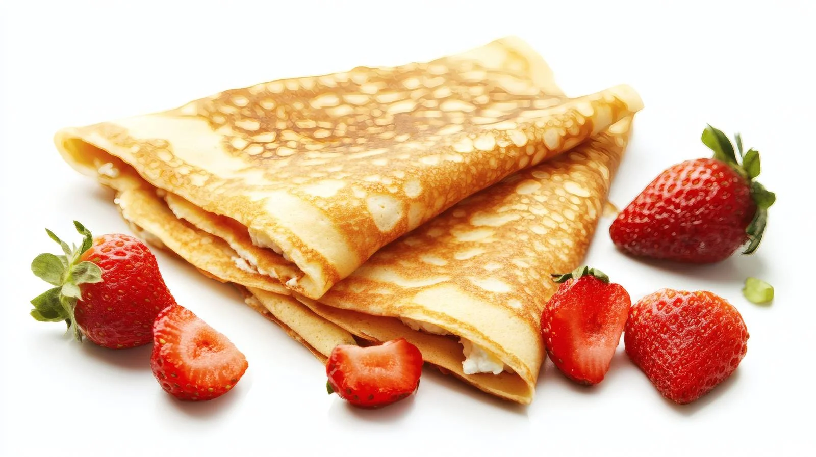 Delicious Ricotta Cheese Strawberry Crepes — free download from Dotvec