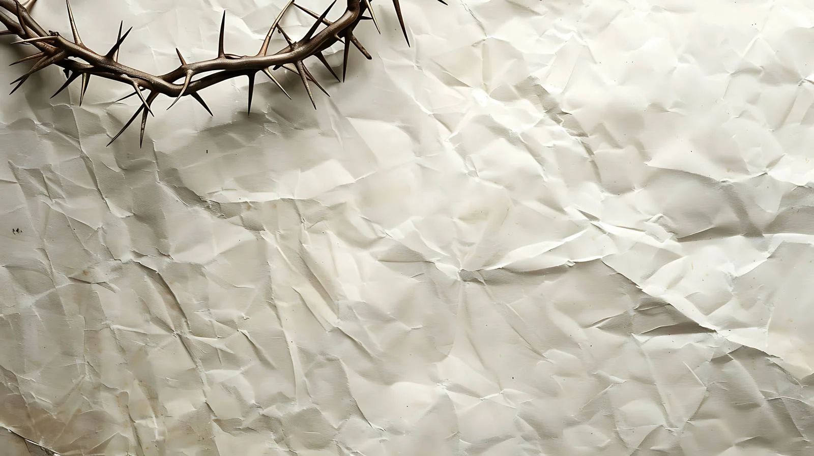 Elegant Crown of Thorns on White Background — free download from Dotvec