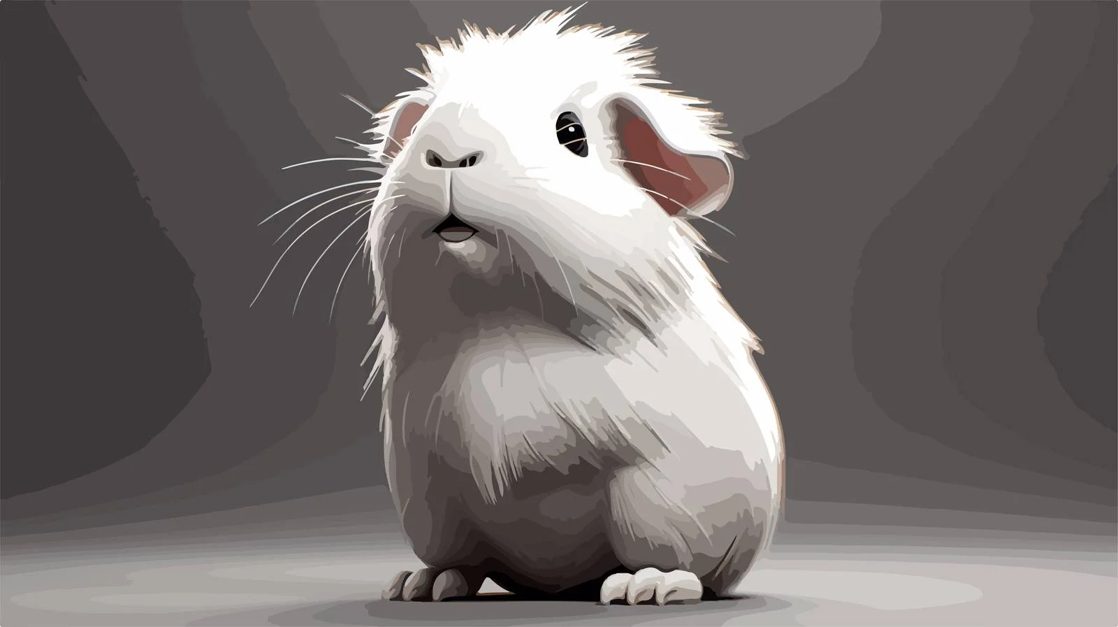 Adorable Guinea Pig Sketch Illustration — free download from Dotvec