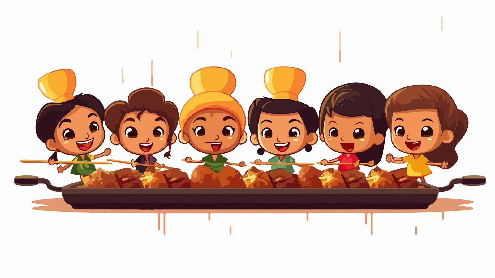 Delightful Satay Padang Food — free download from Dotvec