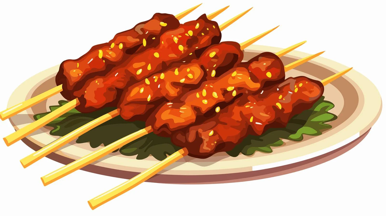 Traditional Indonesian Satay Food Image — free download from Dotvec