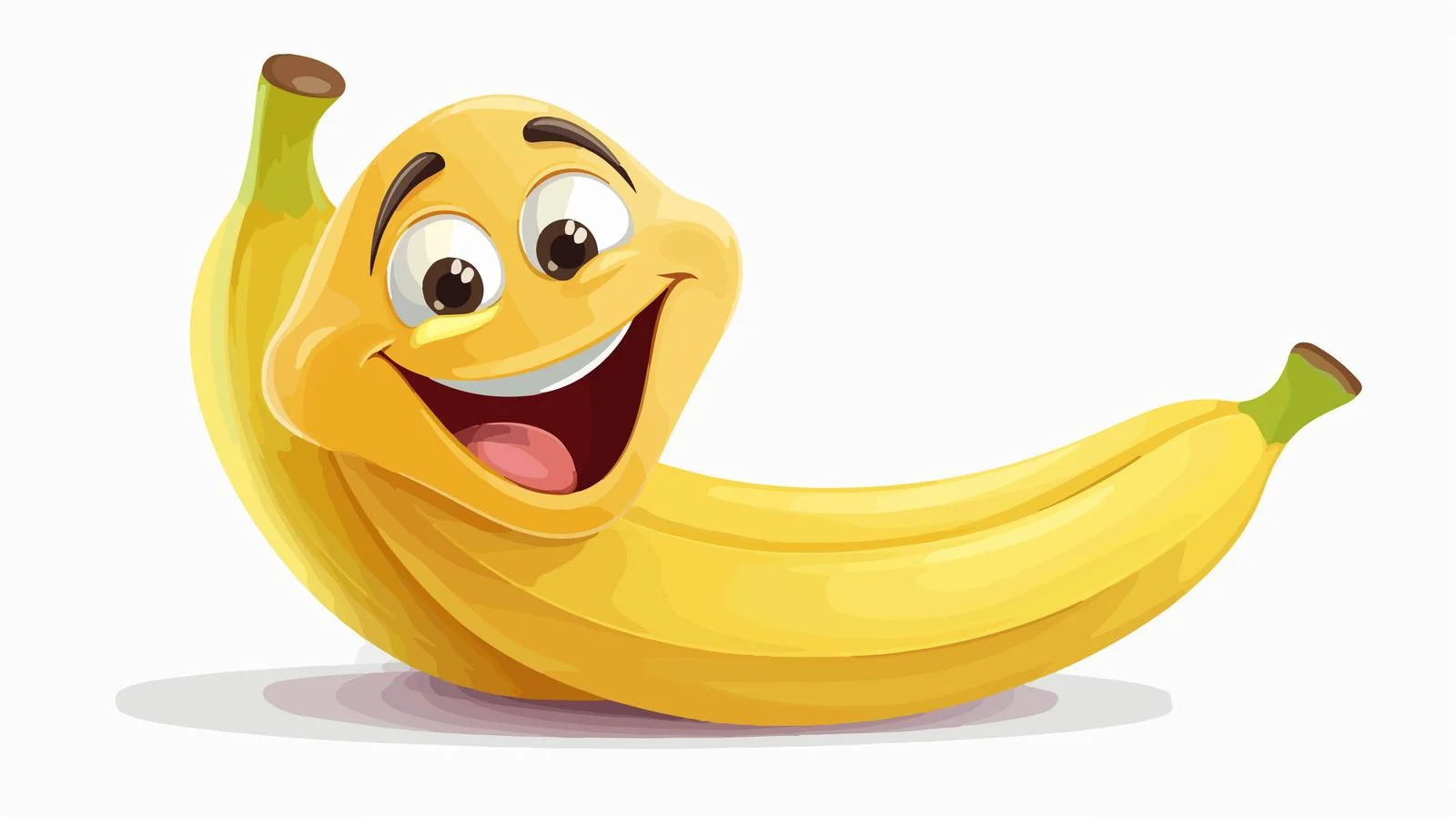 Amusing Banana Peel Illustration — free download from Dotvec
