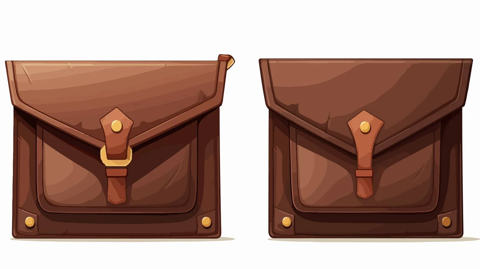 Adorable Postman Bag with Mail — free download from Dotvec