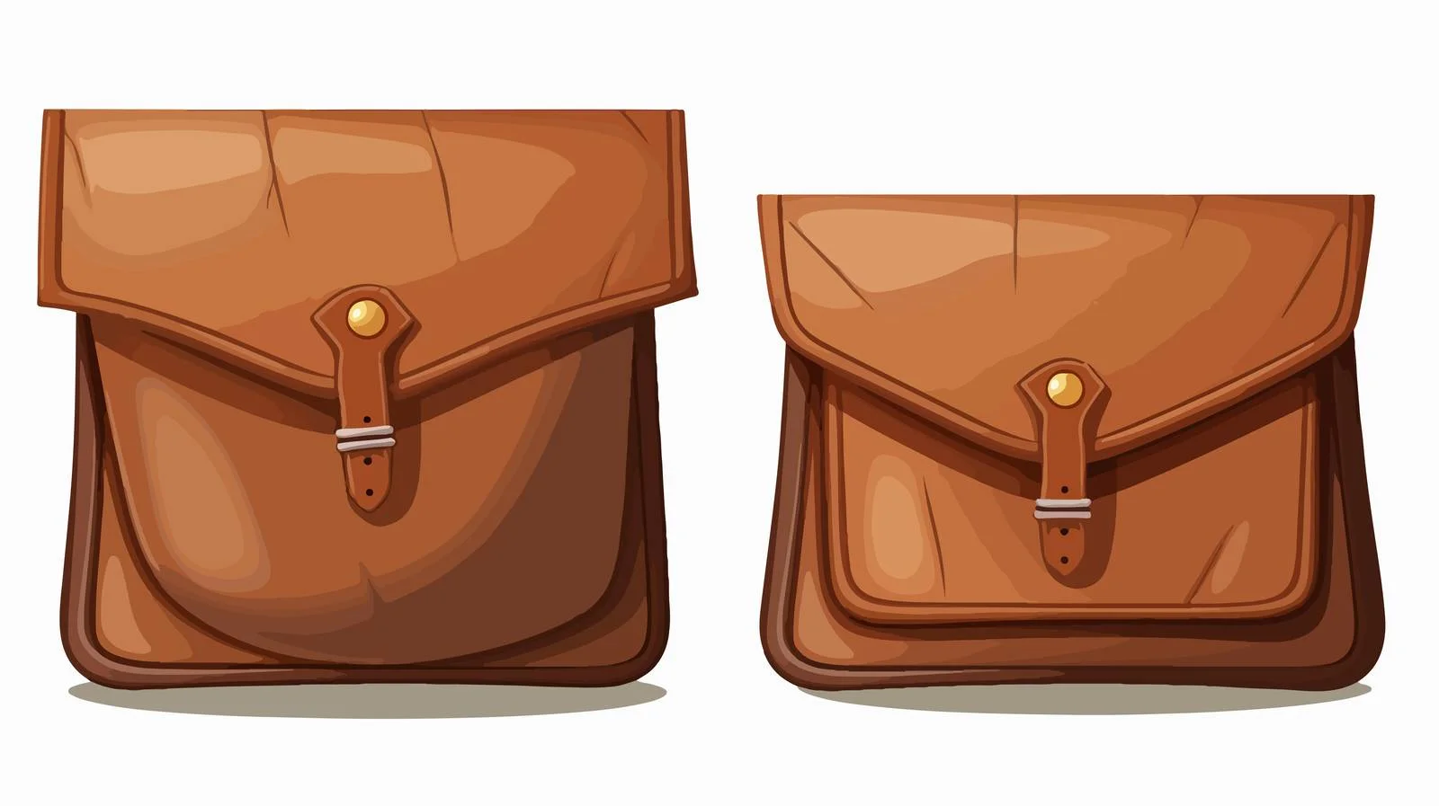 Adorable Postman Bag with Mail — free download from Dotvec