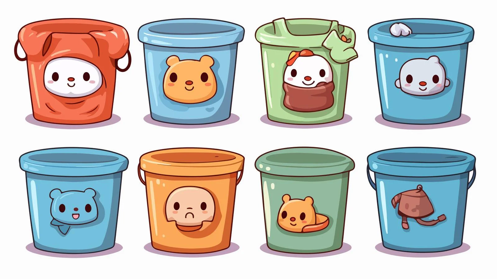 Quirky Laundry Day Clothes Bucket — free download from Dotvec