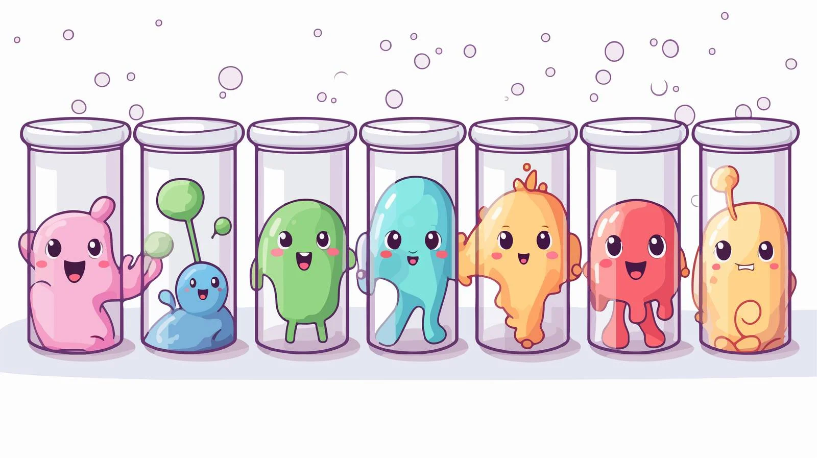 Colorful Science Laboratory Tube — free download from Dotvec