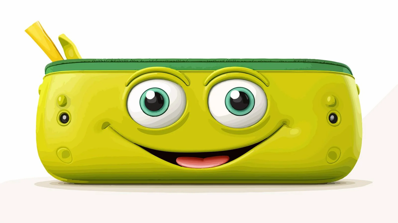 Colorful Pencil Case with Quirky Design — free download from Dotvec