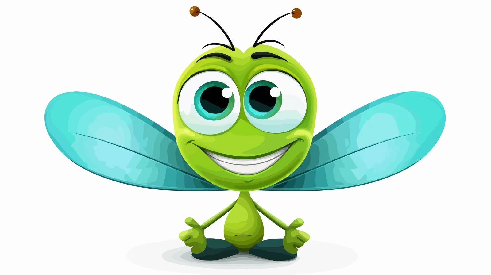 Adorable Dragonfly in Flight — free download from Dotvec