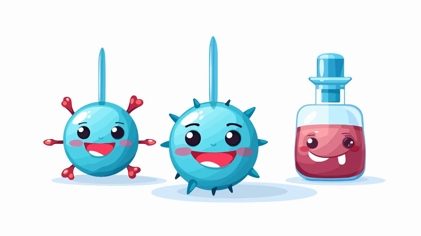 Funny Injection Vector Illustration — free download from Dotvec