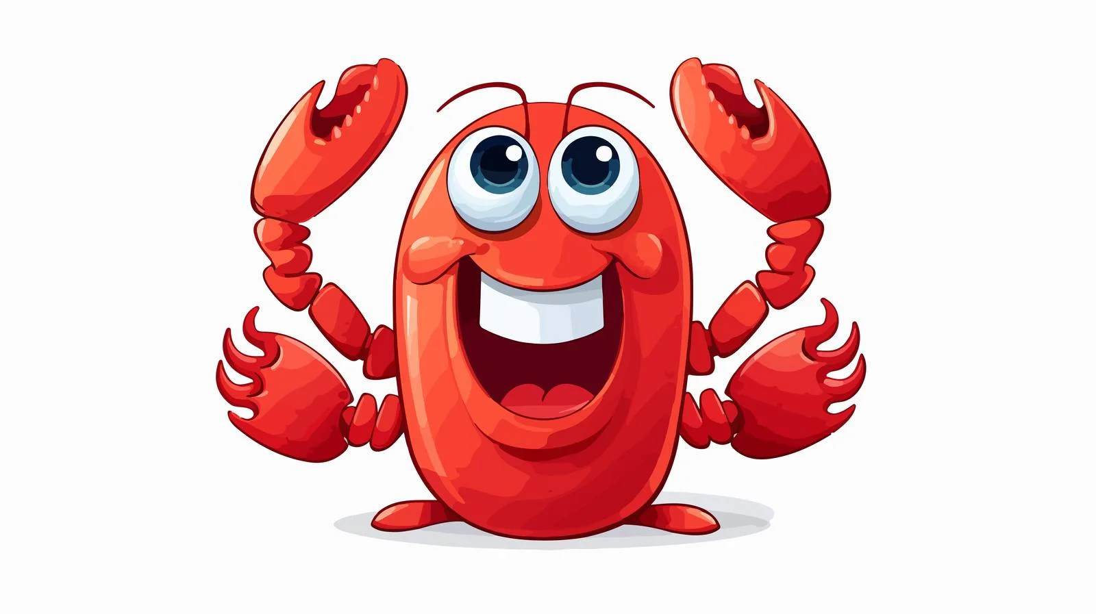 Playful Lobster Raises Both Claws Photo — free download from Dotvec