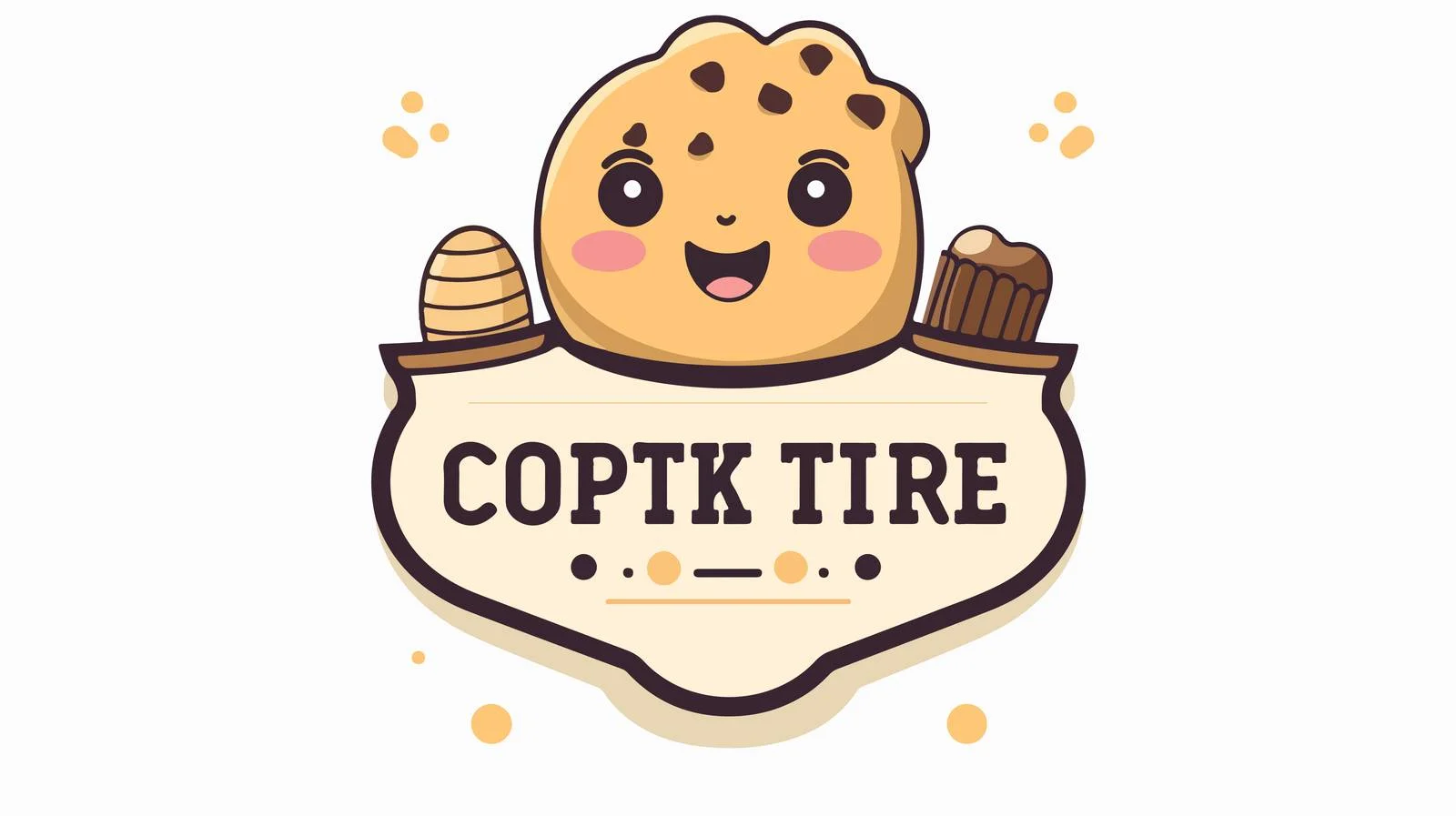 Quirky Cookies Company Logo Design — free download from Dotvec
