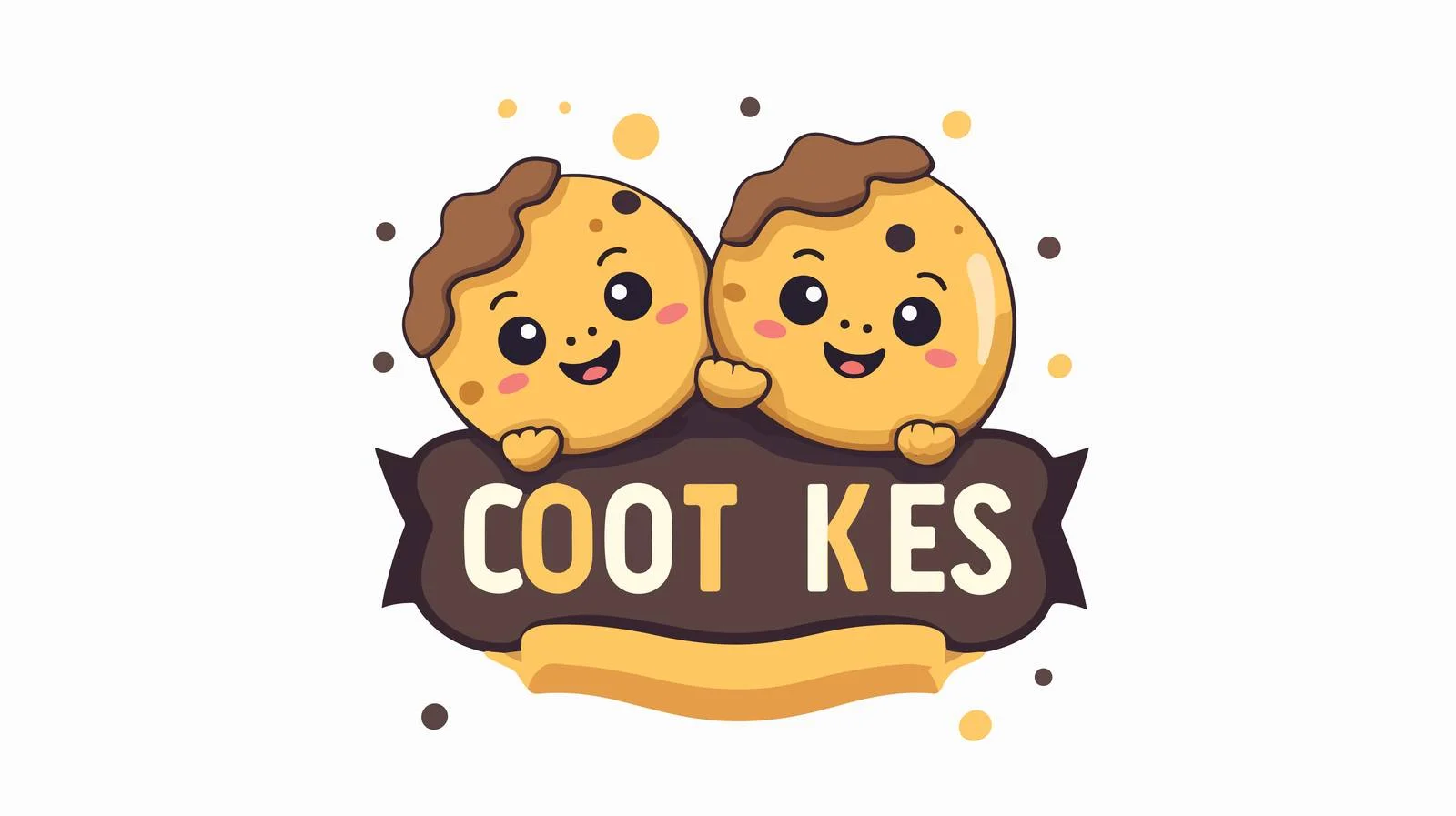 Playful Cookies Company Logo — free download from Dotvec