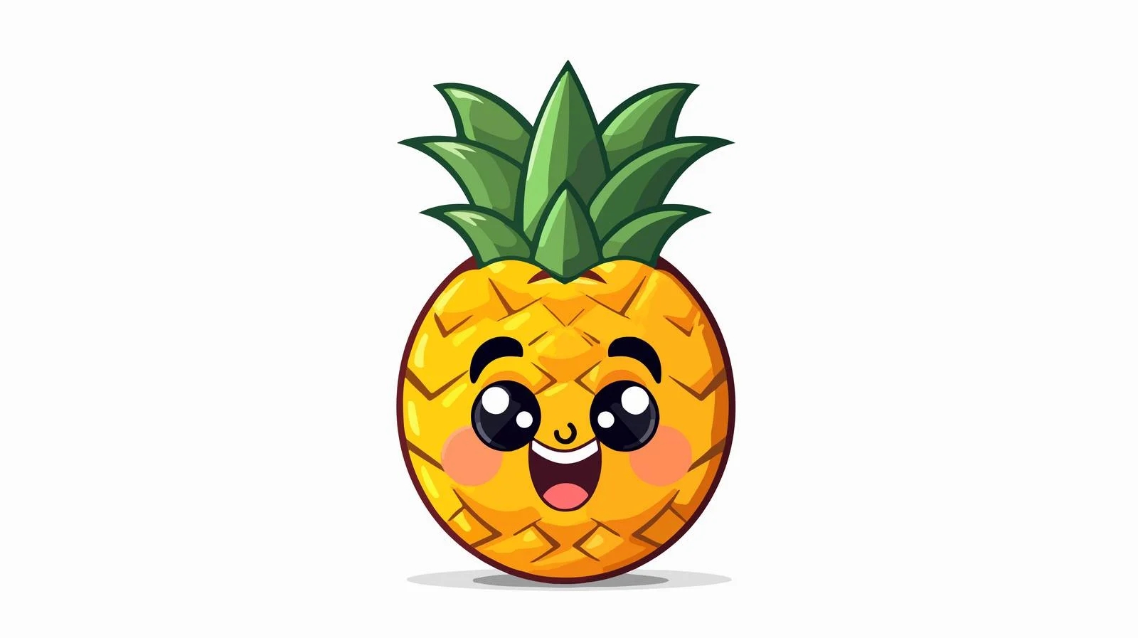 Playful Pineapple Logo Design — free download from Dotvec