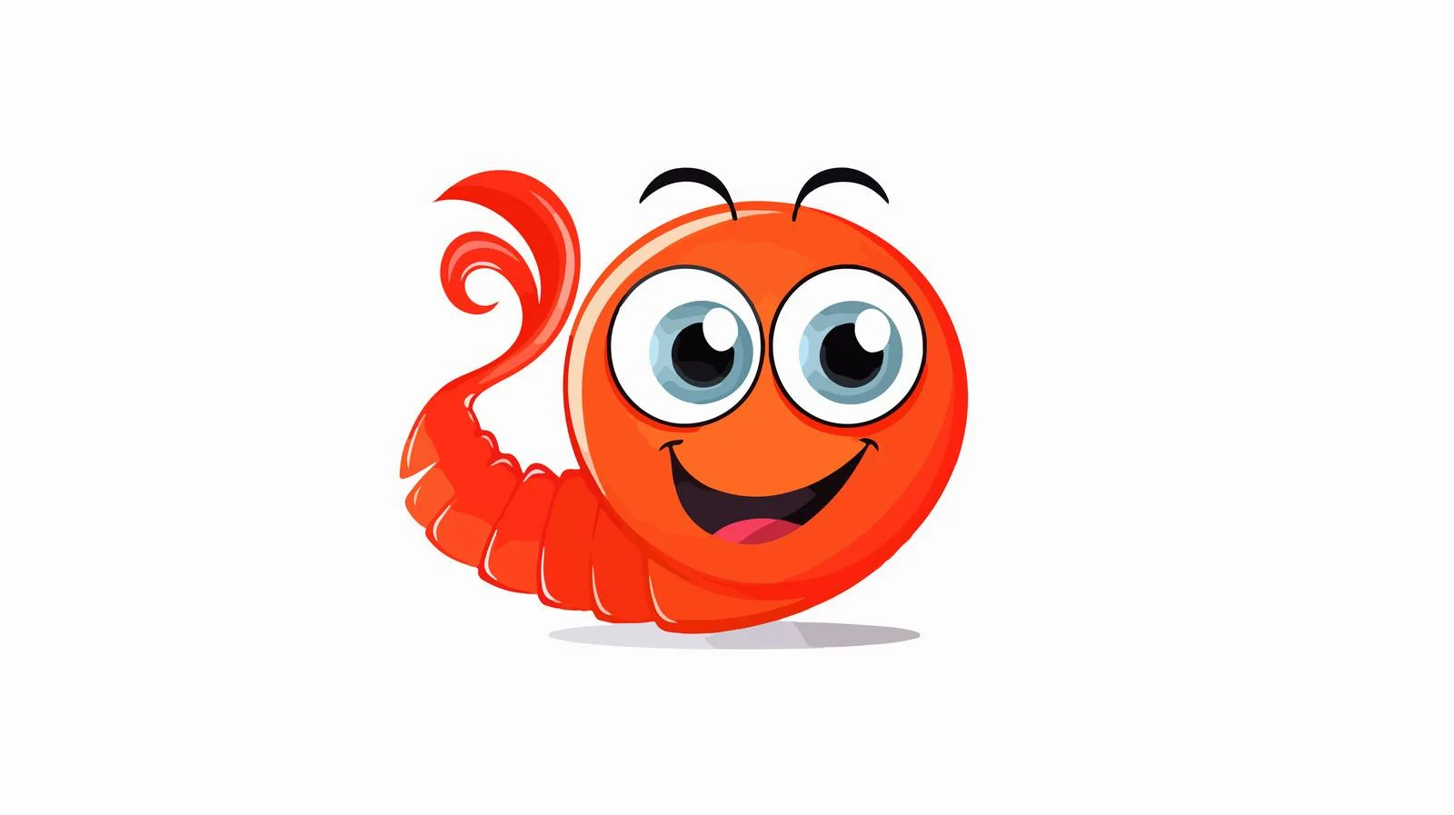 Whimsical Prawn Restaurant Logo Design — free download from Dotvec