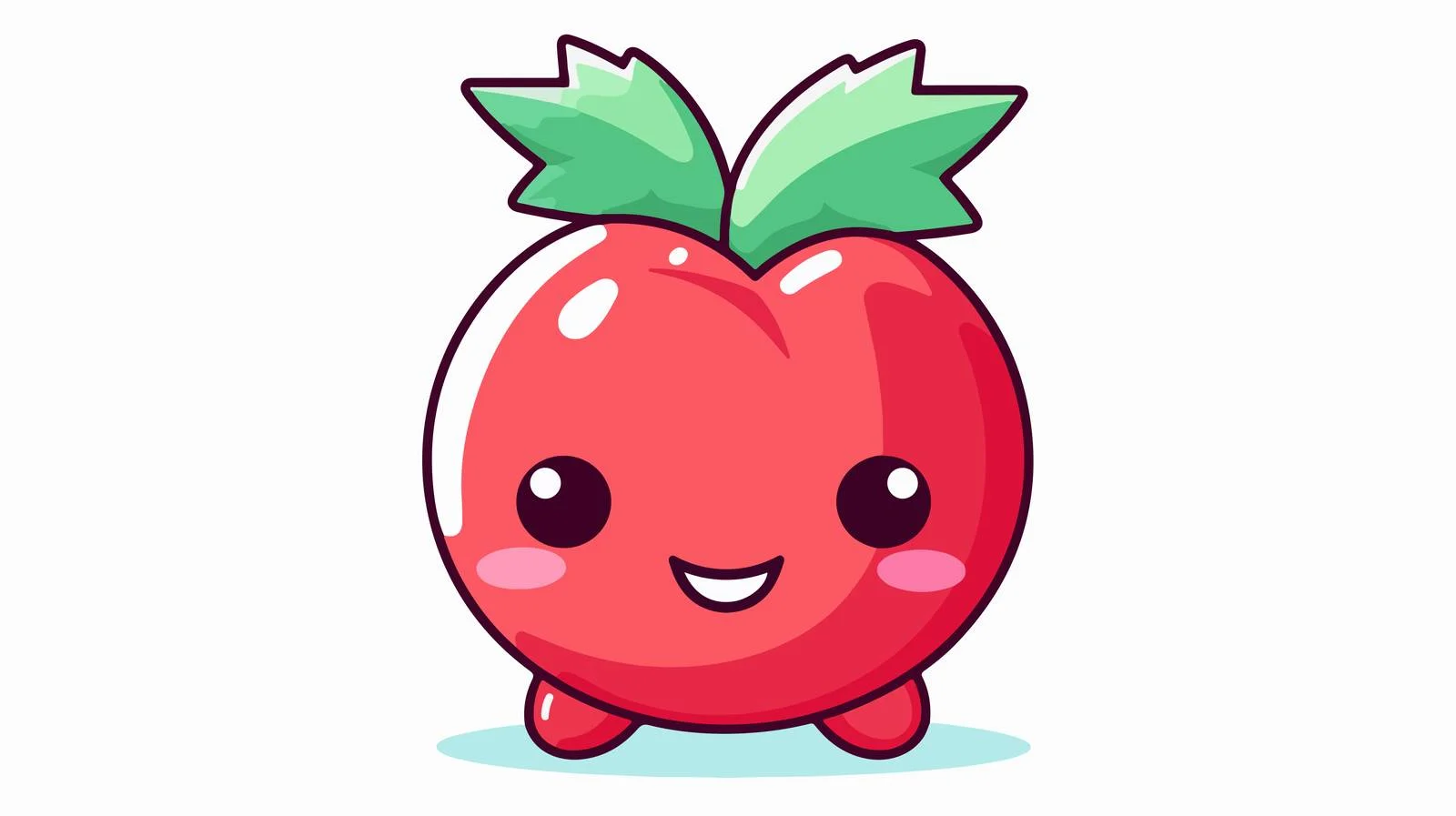 Whimsical Radish Brand Logo Design — free download from Dotvec