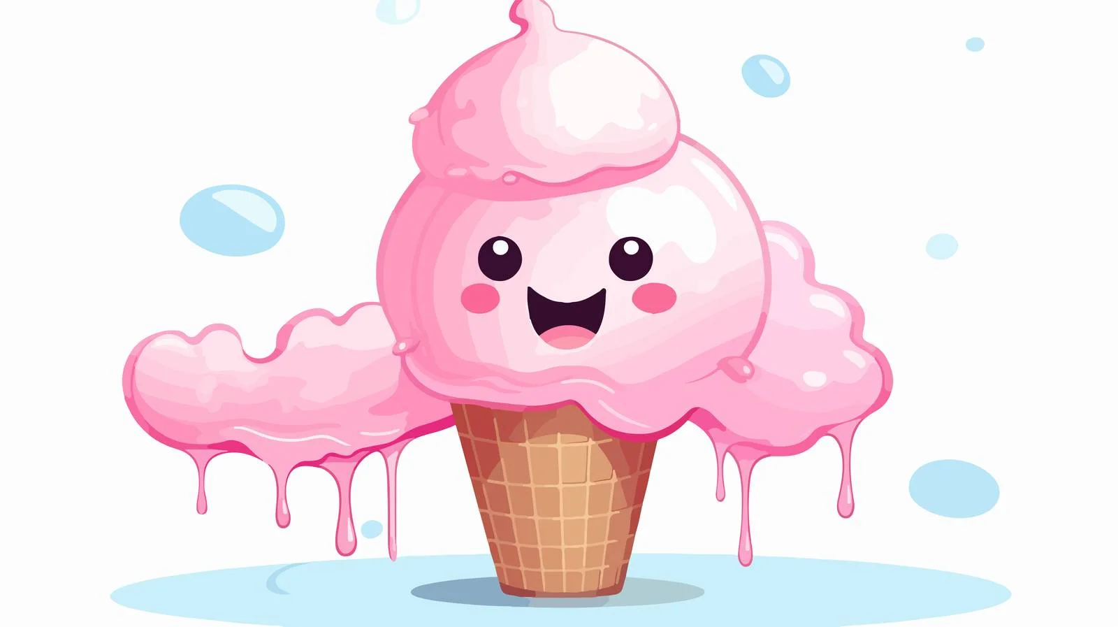 Adorable Ice Cream Mishap — free download from Dotvec