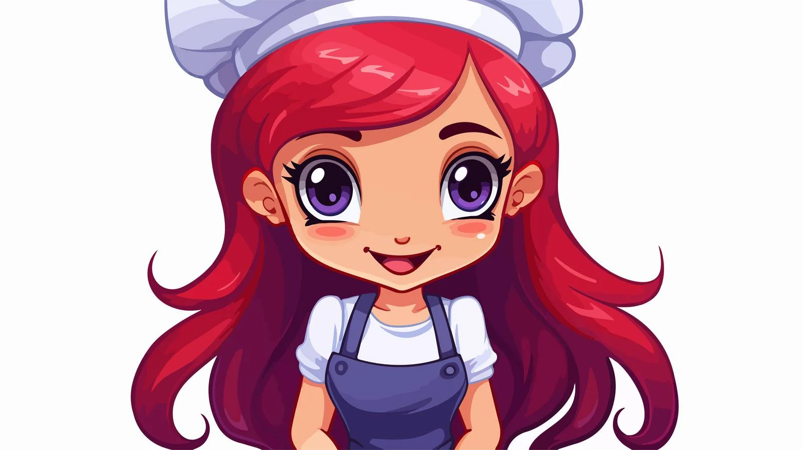 Laughing Mermaid in Santa Hat — free download from Dotvec