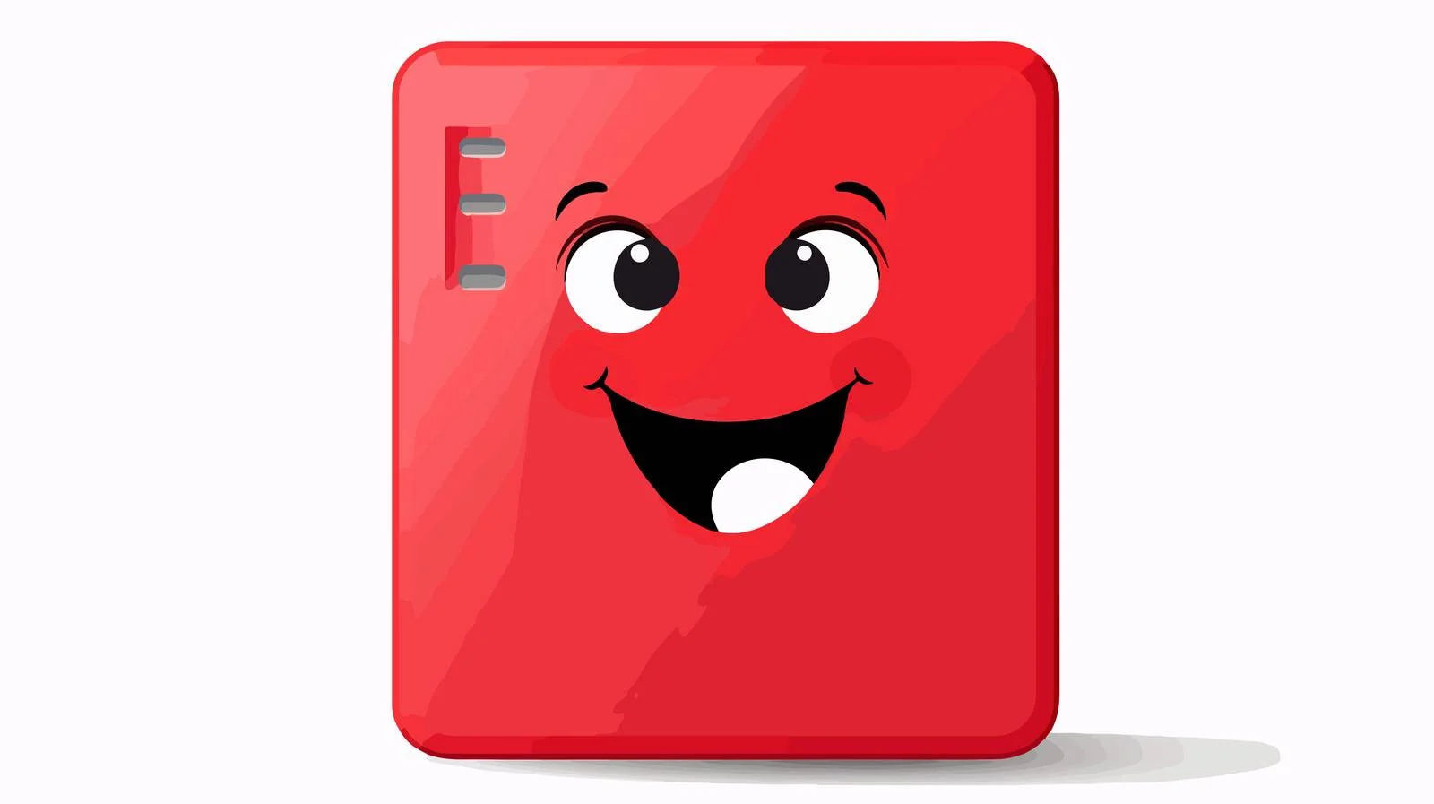 Playful Red External Hard Drive — free download from Dotvec