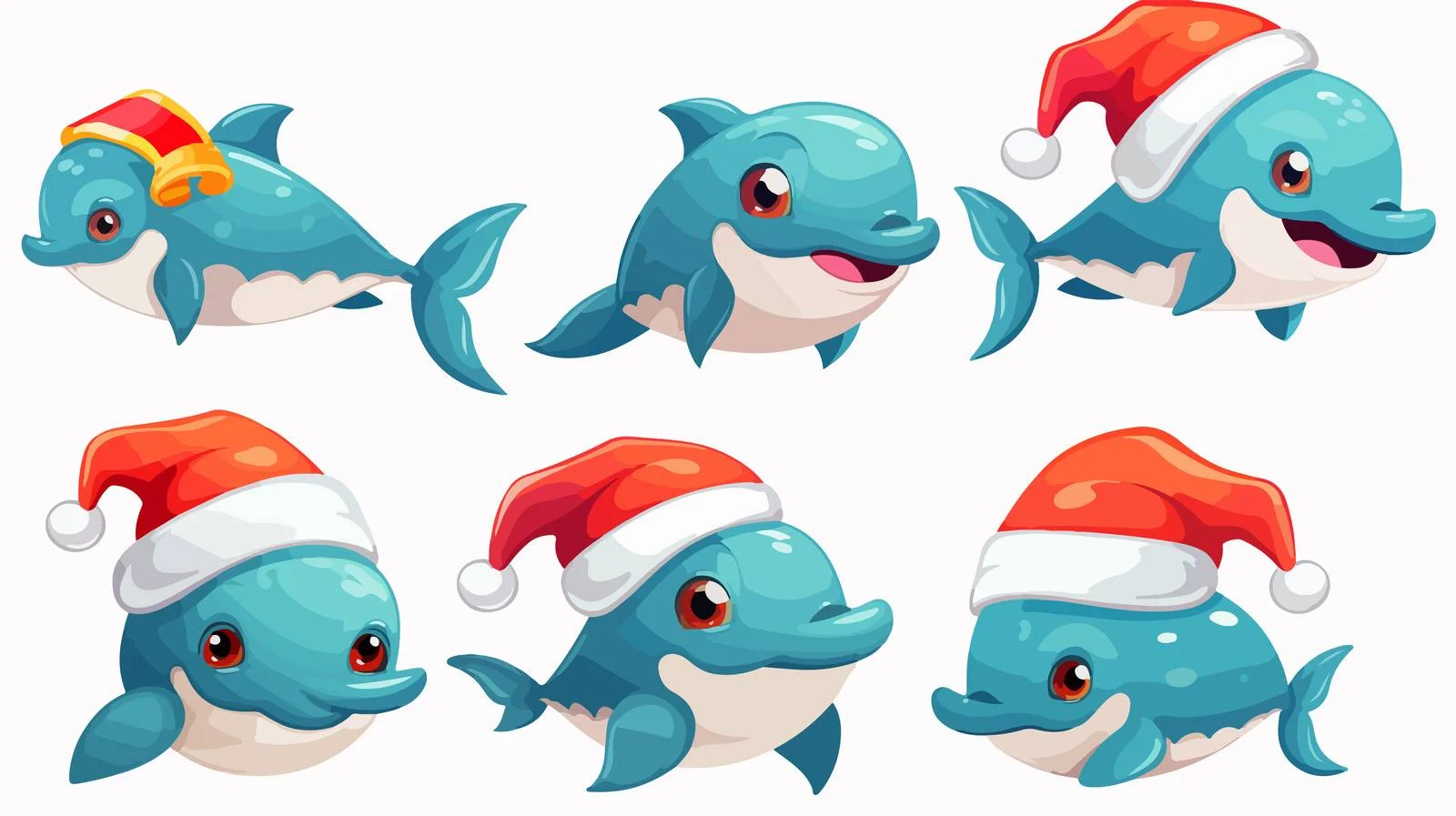 Aquatic Holiday Humor — free download from Dotvec