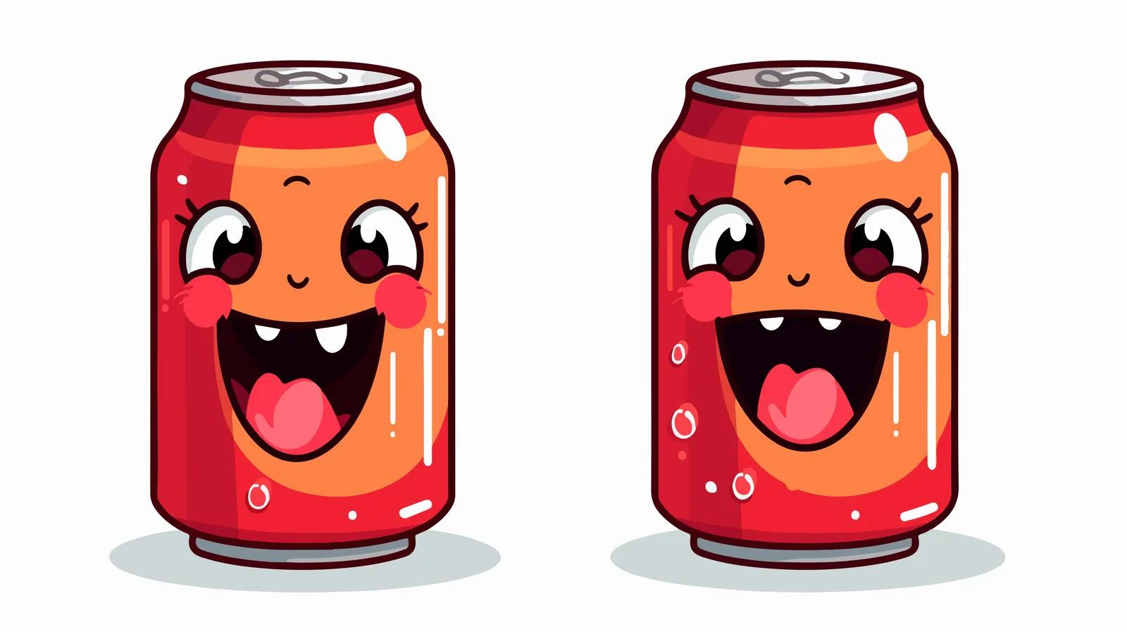 Cheerful Soda Can — free download from Dotvec