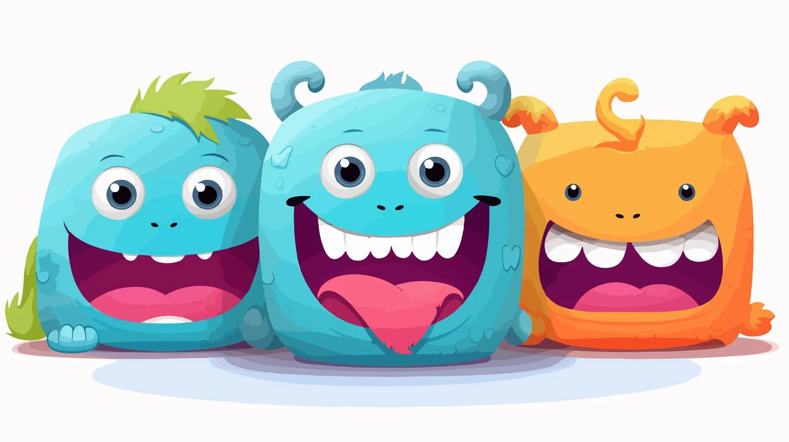 Adorable Soft Pillows Set for Living Room — free download from Dotvec