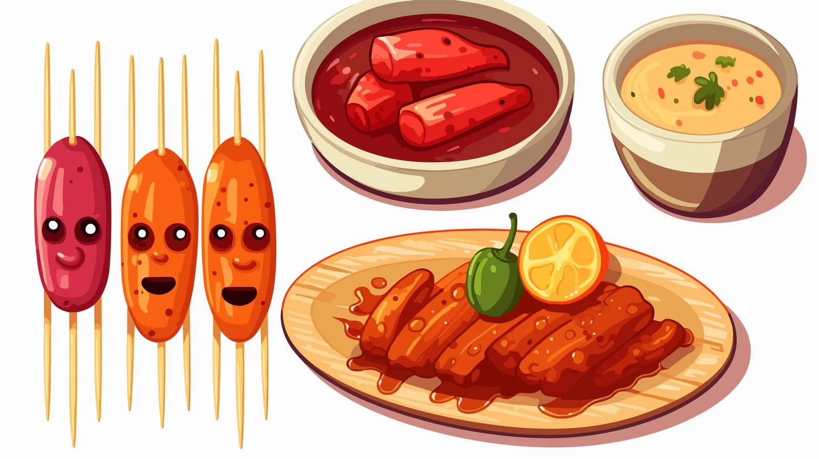 Delicious Bumbu Sate Dish Photo — free download from Dotvec