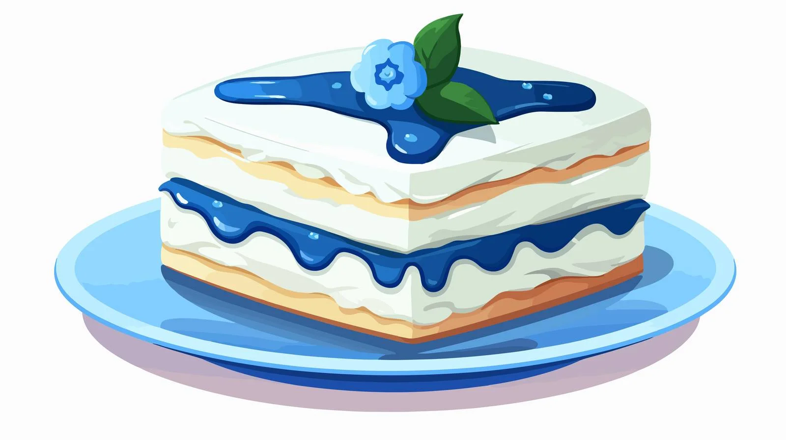 Traditional Layered Cake Delicious Dessert — free download from Dotvec