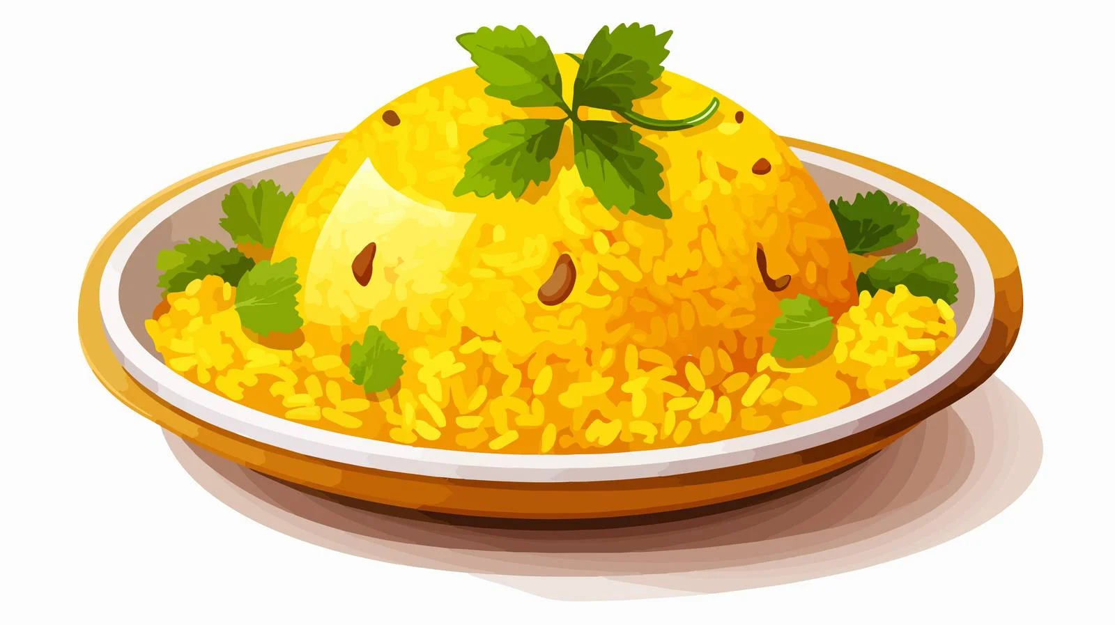 Delicious Yellow Rice Dish — free download from Dotvec