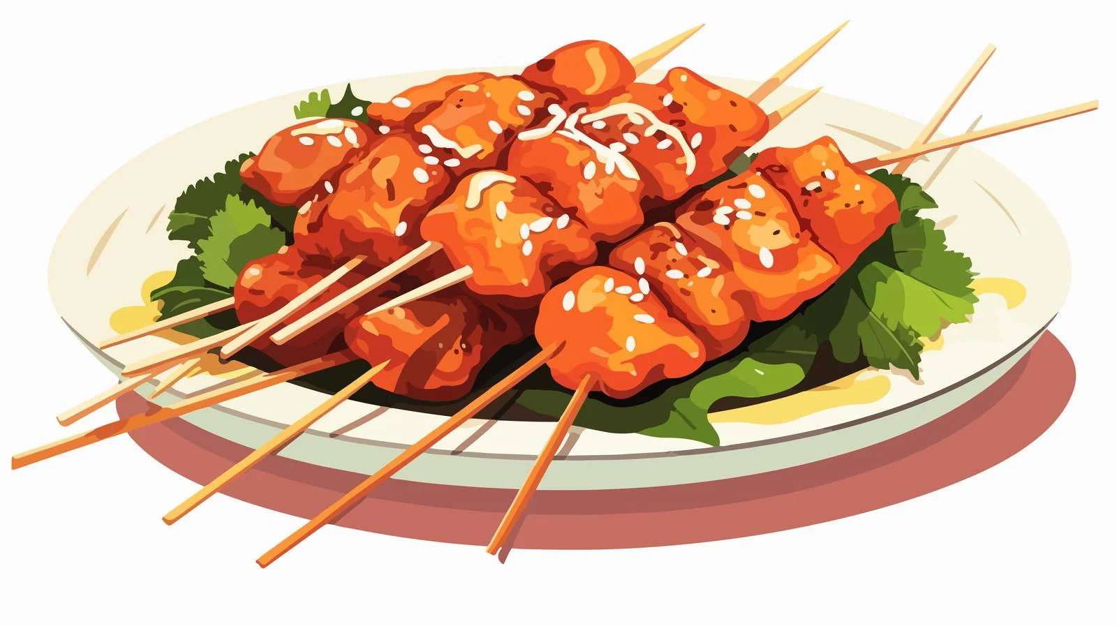 Delicious Sate Jeroan Cuisine Image — free download from Dotvec