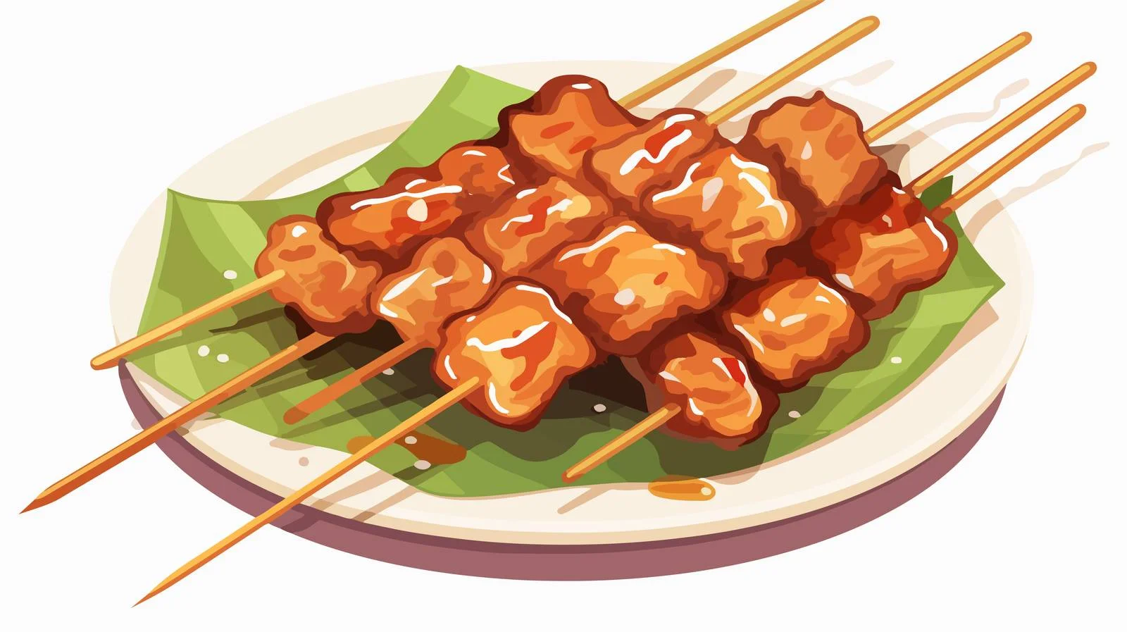 Delicious Balinese Satay: Sate Lilit — free download from Dotvec
