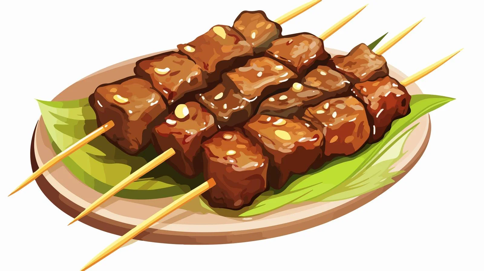 Delicious Beef Satay Photography — free download from Dotvec