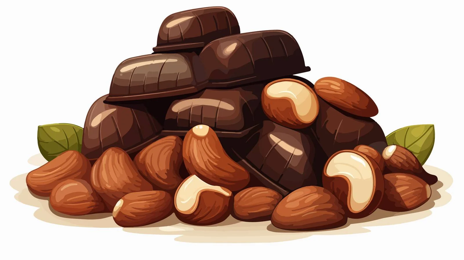 Delicious Chocolate Cashew Nut Treat — free download from Dotvec