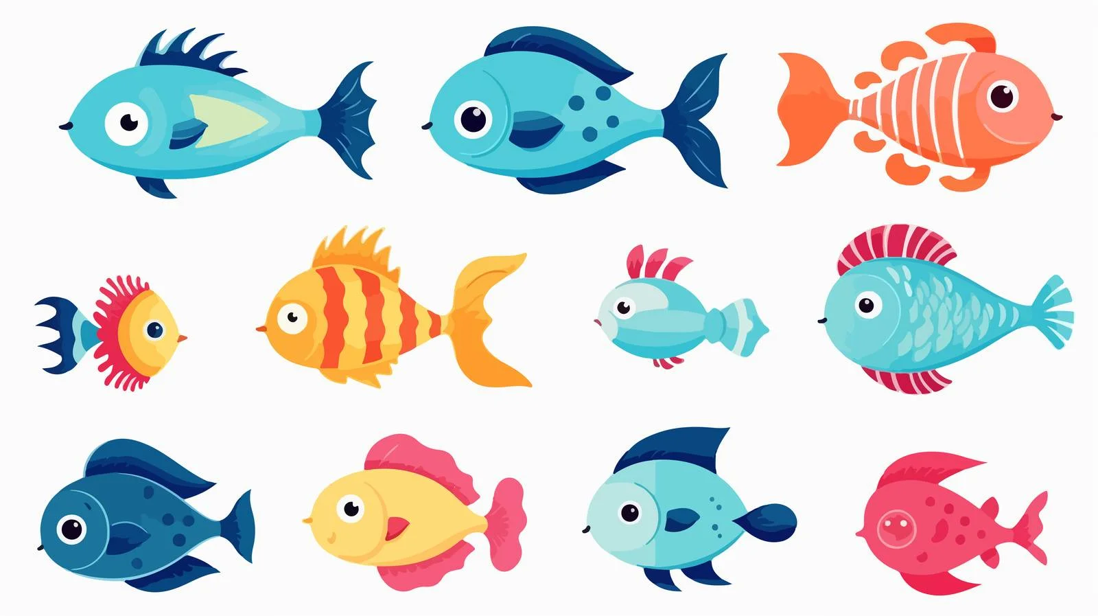 Marine Life Montage — free download from Dotvec
