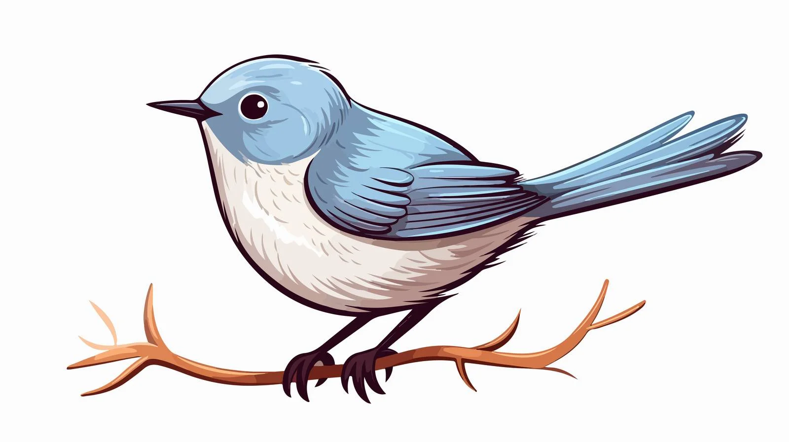 Hand-Drawn Bird Sketch Vector Illustration — free download from Dotvec